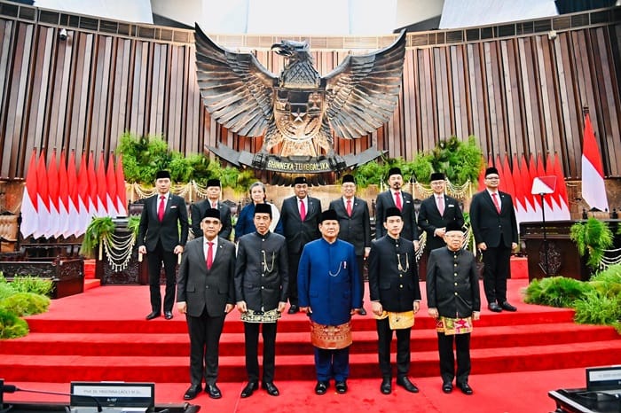 Presiden Indonesia Prabowo Subianto. Foto: Setneg